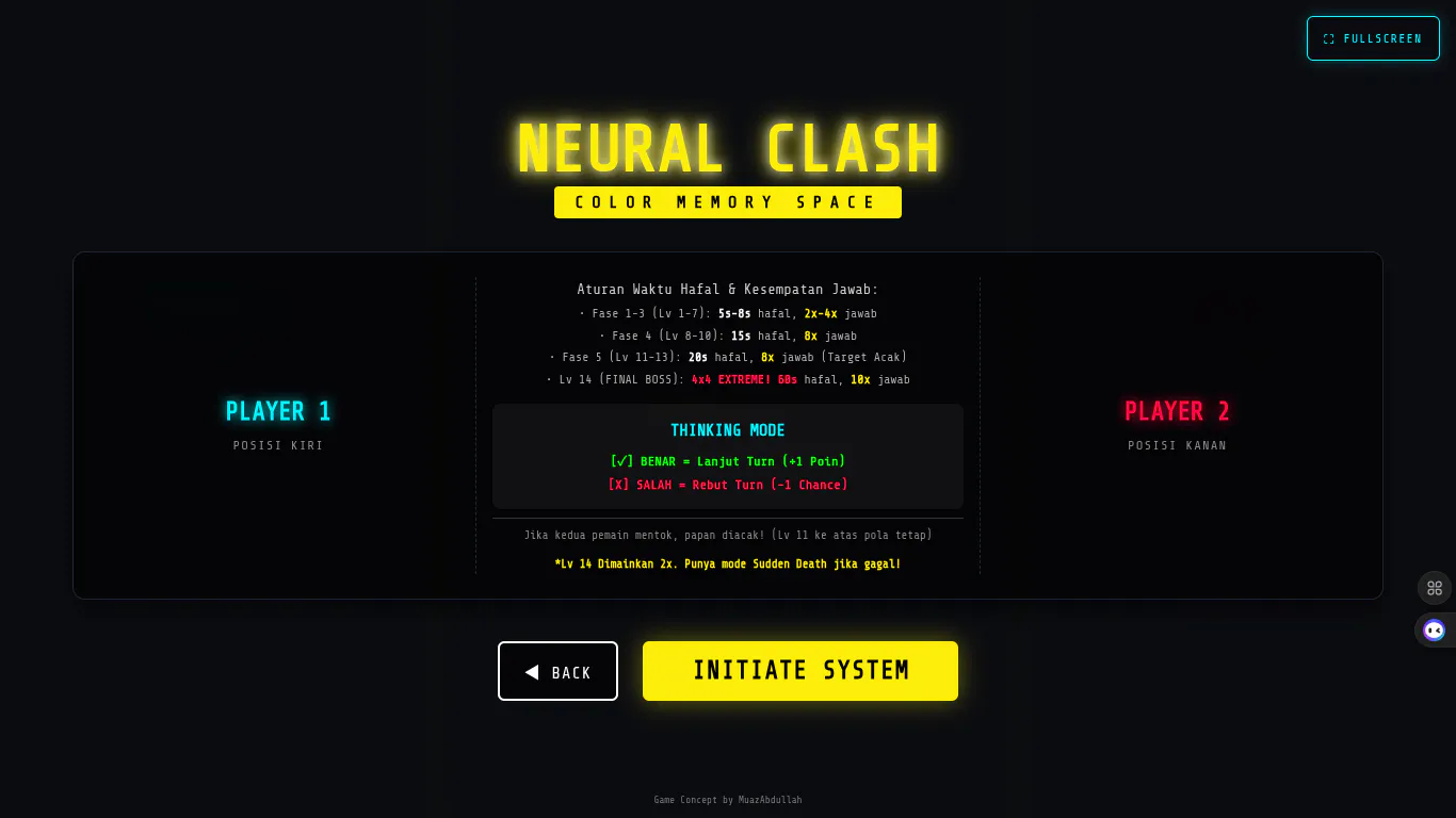 Neural Clash