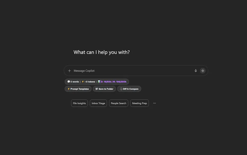 Power Copilot — Supercharge Copilot/M365 screenshot 1