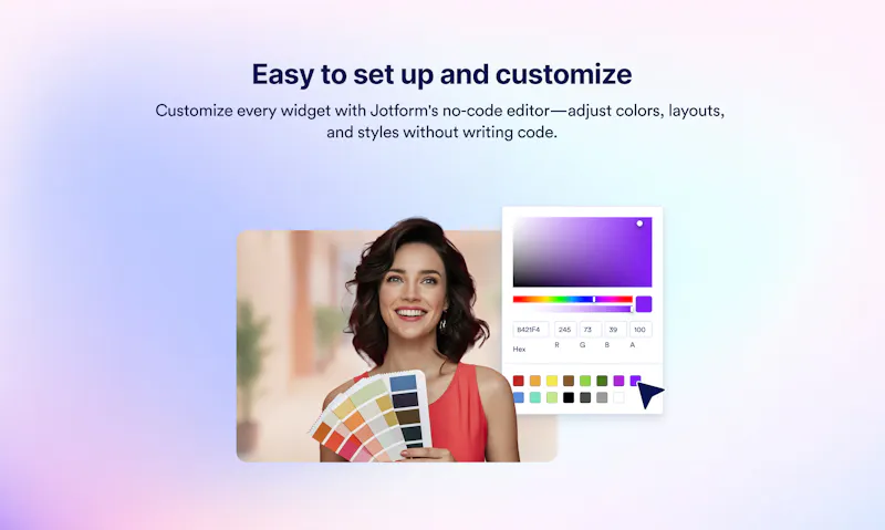 Jotform Website Widgets screenshot 5
