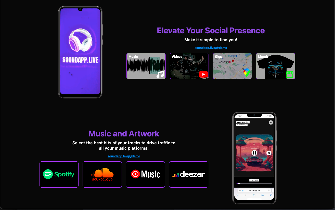 Media SoundApp Live - Liên kết âm nhạc và danh sách gửi thư cuối cùng 6