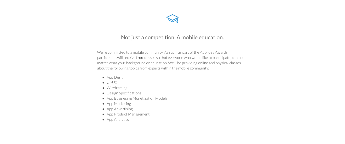 App Idea Awards gallery image