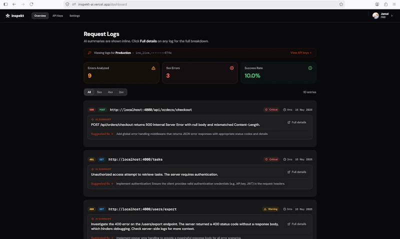 Inspekt SDK screenshot 4