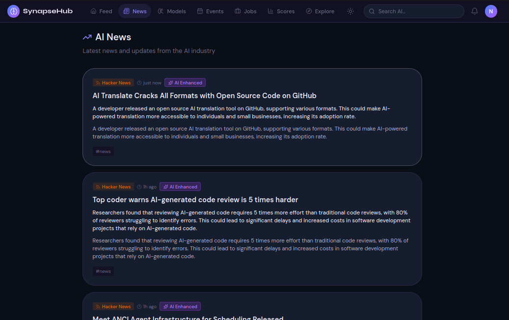 SynapseHub gallery image