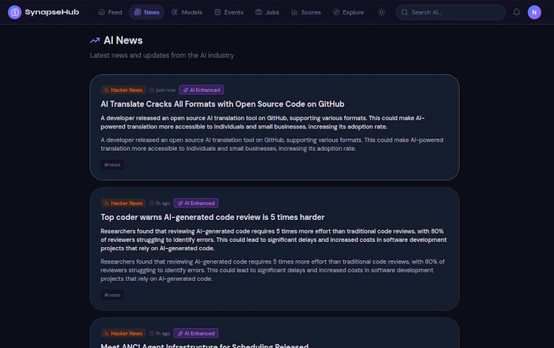 SynapseHub screenshot 4