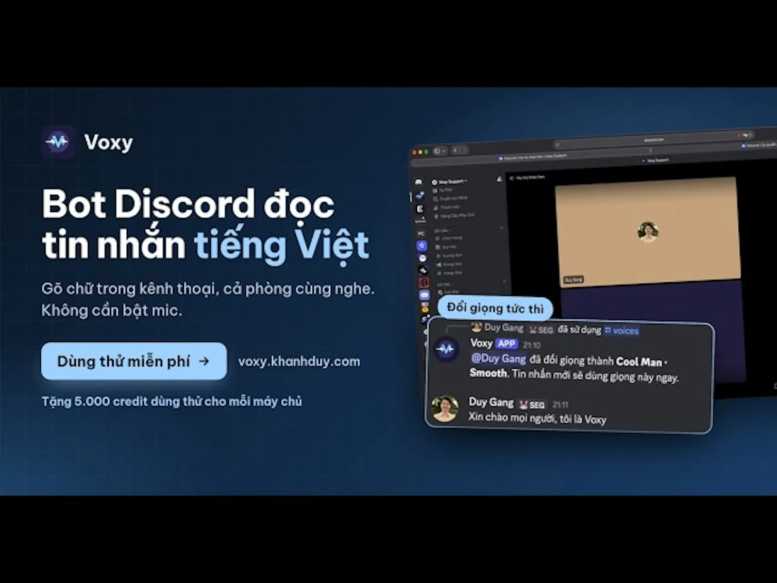 Voxy screenshot 1 (video preview)