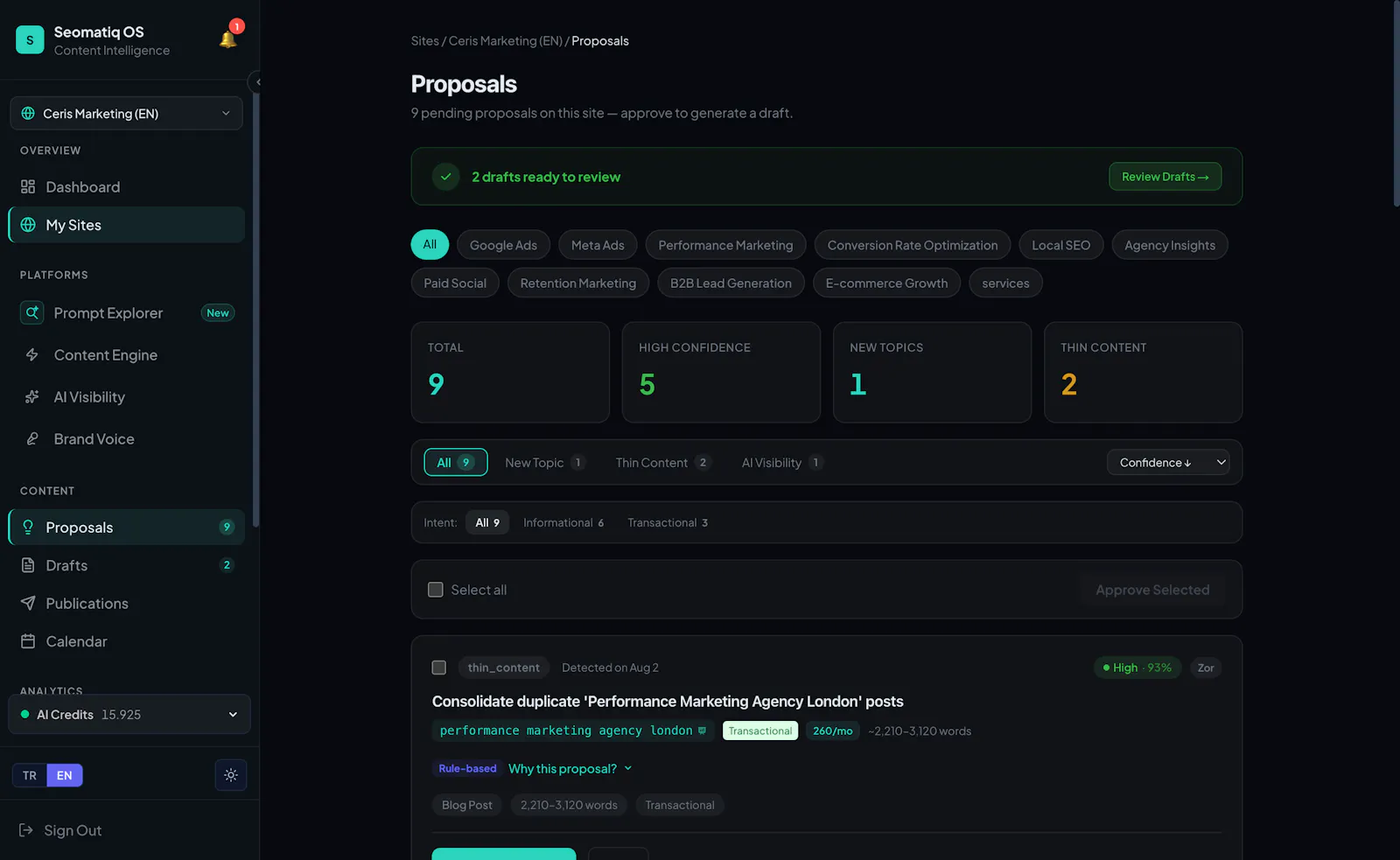 Seomatiq screenshot 10