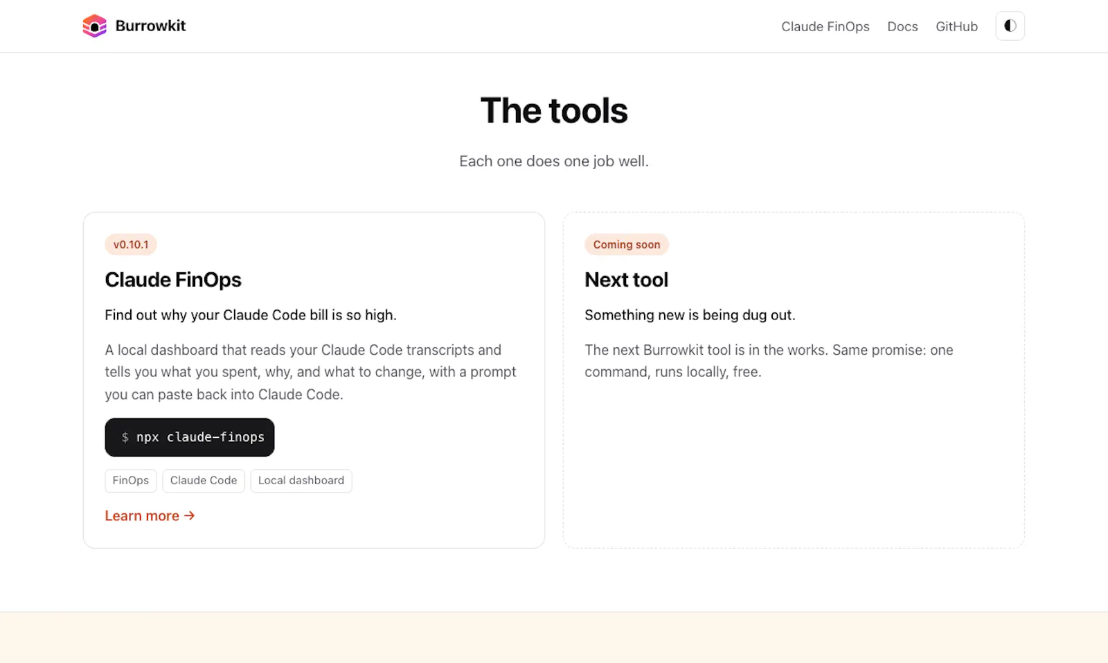 Burrowkit screenshot 5