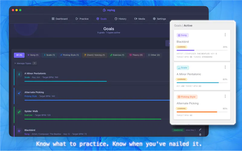RepLog: Music Practice Tracker screenshot 6