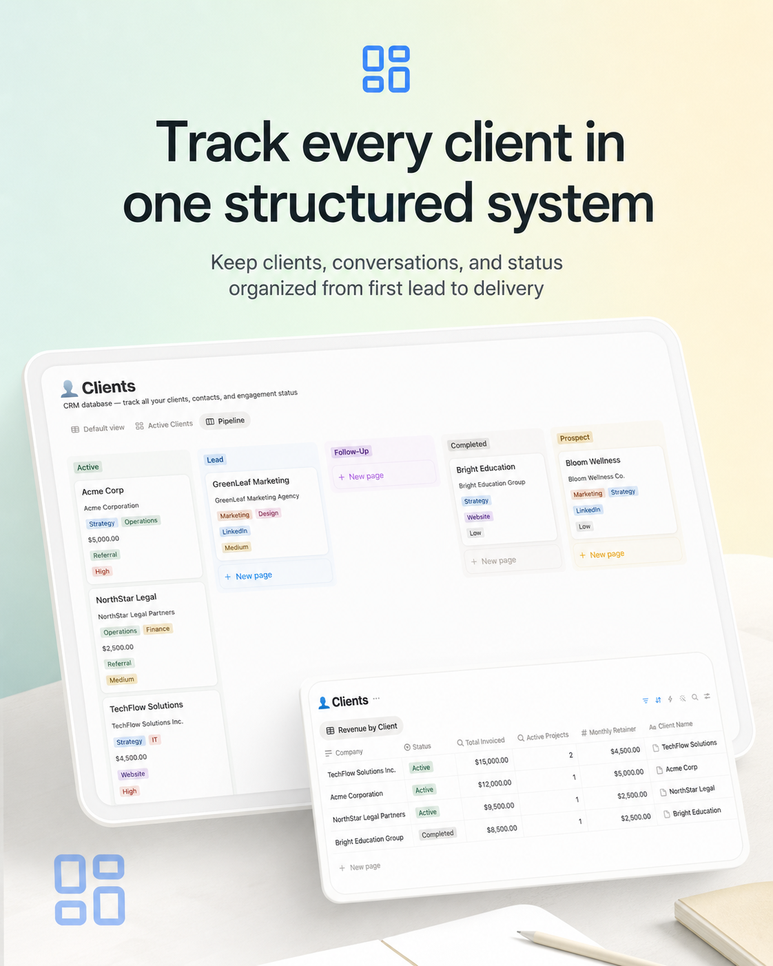 ClientFlow CRM gallery image