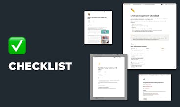 MVP Development Guide & Checklist gallery image