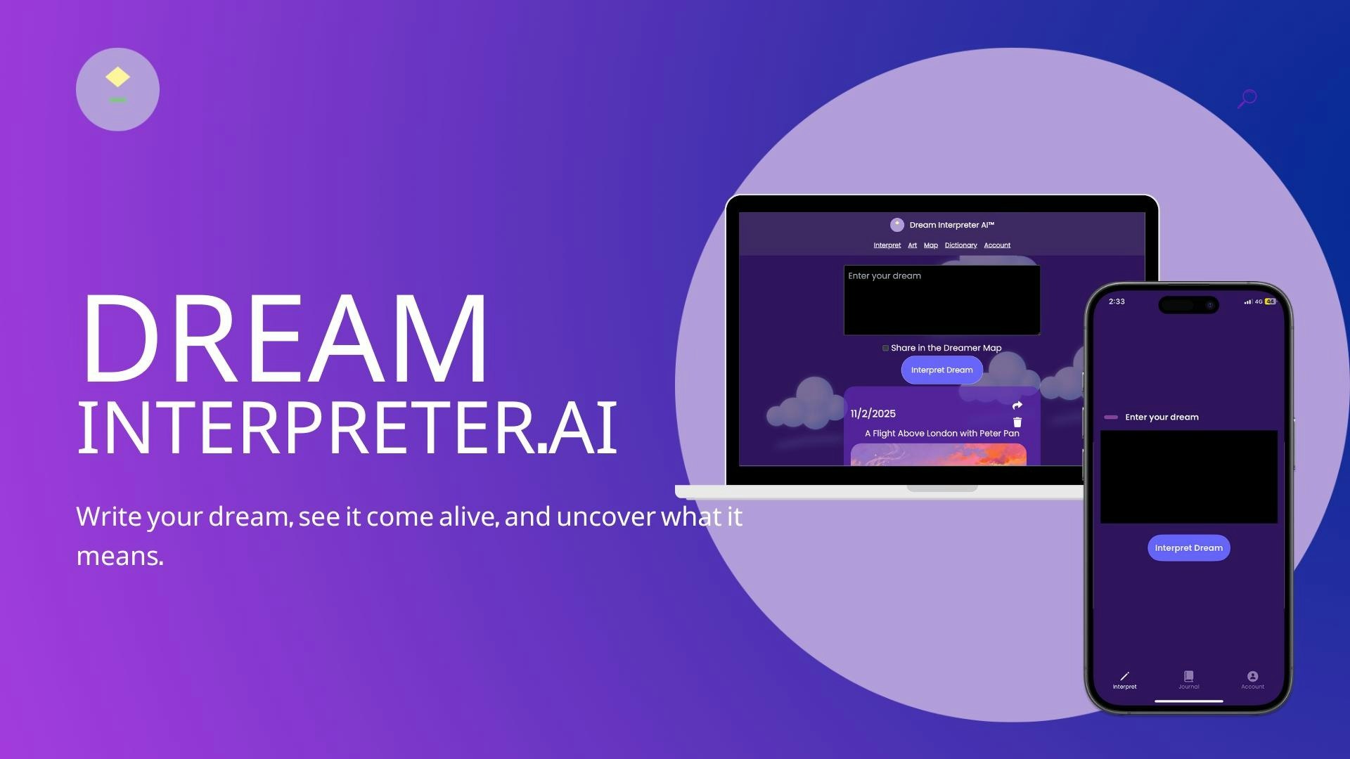 Dream Interpreter AI gallery image