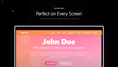 Pludo Coder: Build Portfolios with AI gallery image