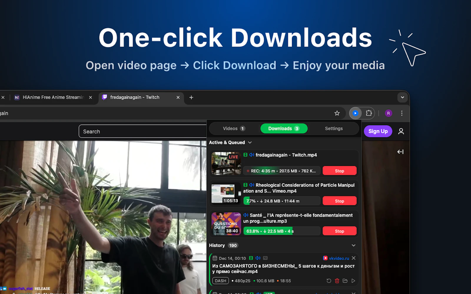 MAX Video Downloader screenshot 2