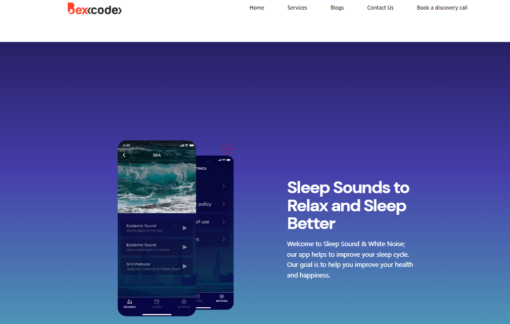 وسائط تطبيق Sleep Sound و White Love - تطبيق Sleep Sound و White Love 2