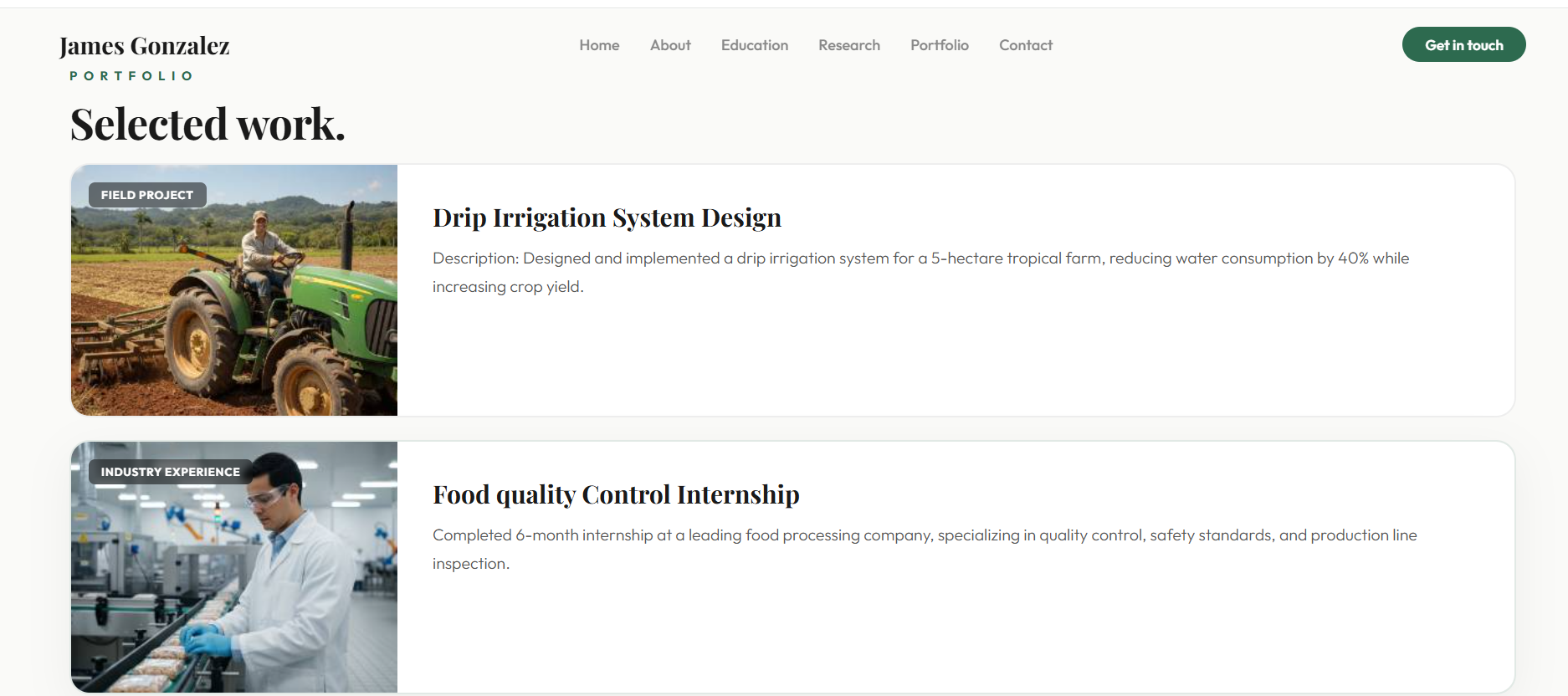 Foliorix - Portfolio Builder  gallery image
