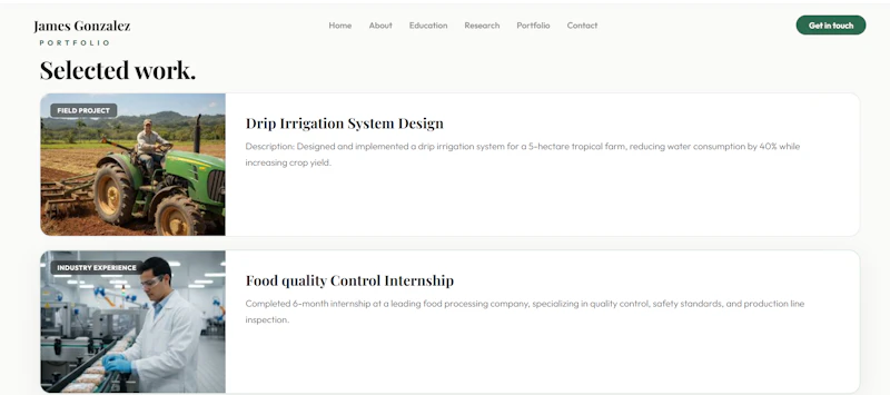 Foliorix - Portfolio Builder  screenshot 4