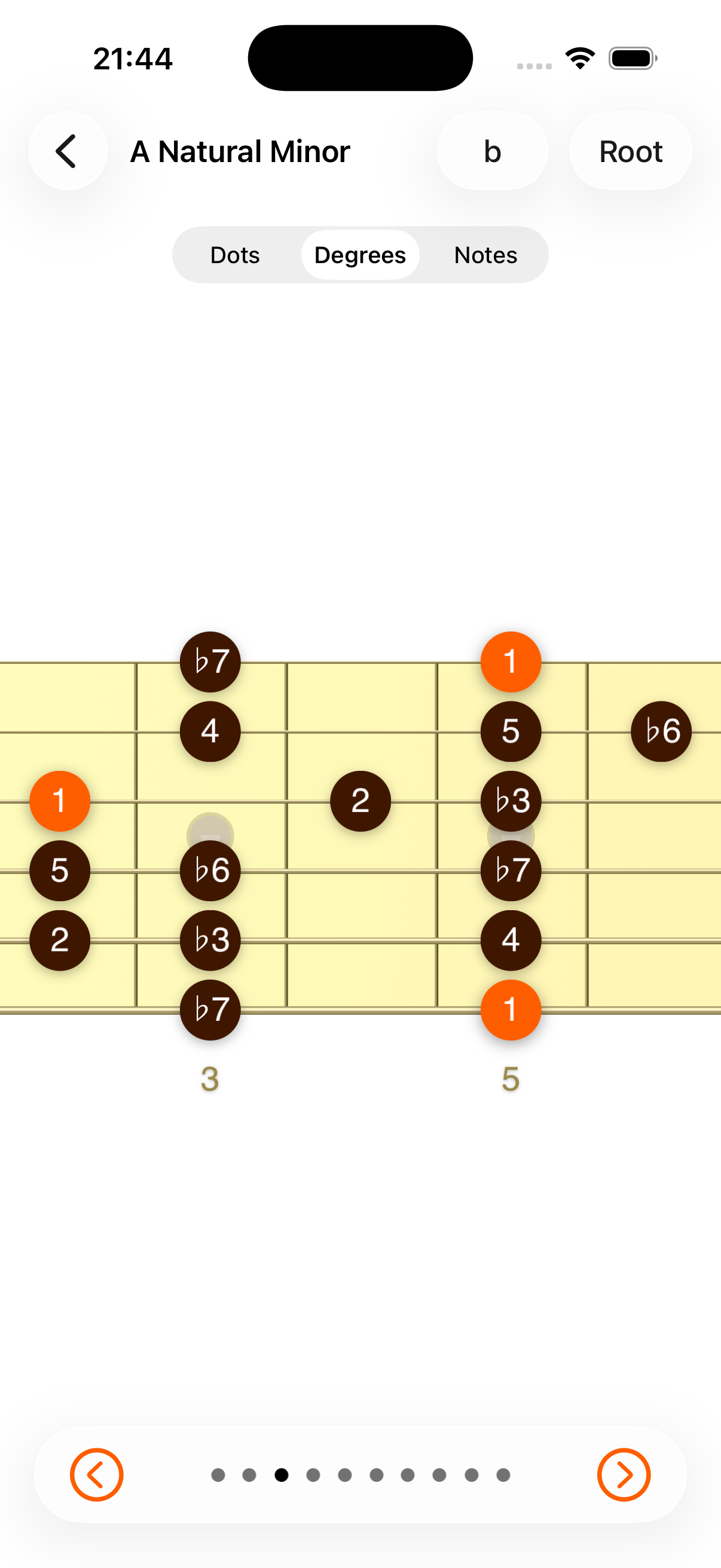 Fretboard — Guitar Scales & Patterns - Main product screenshot demonstrating key features and user interface