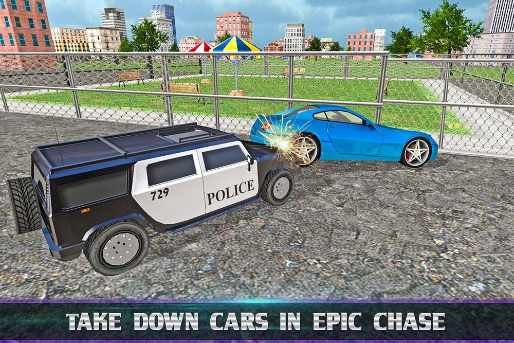 Police Car Chase: Unbeatable media 1