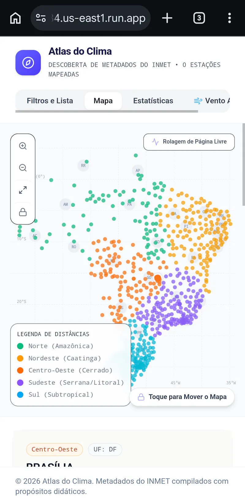 Atlas do Clima screenshot 2