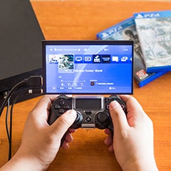 TOPO Monitor: Gamepad Mountable Monitor 