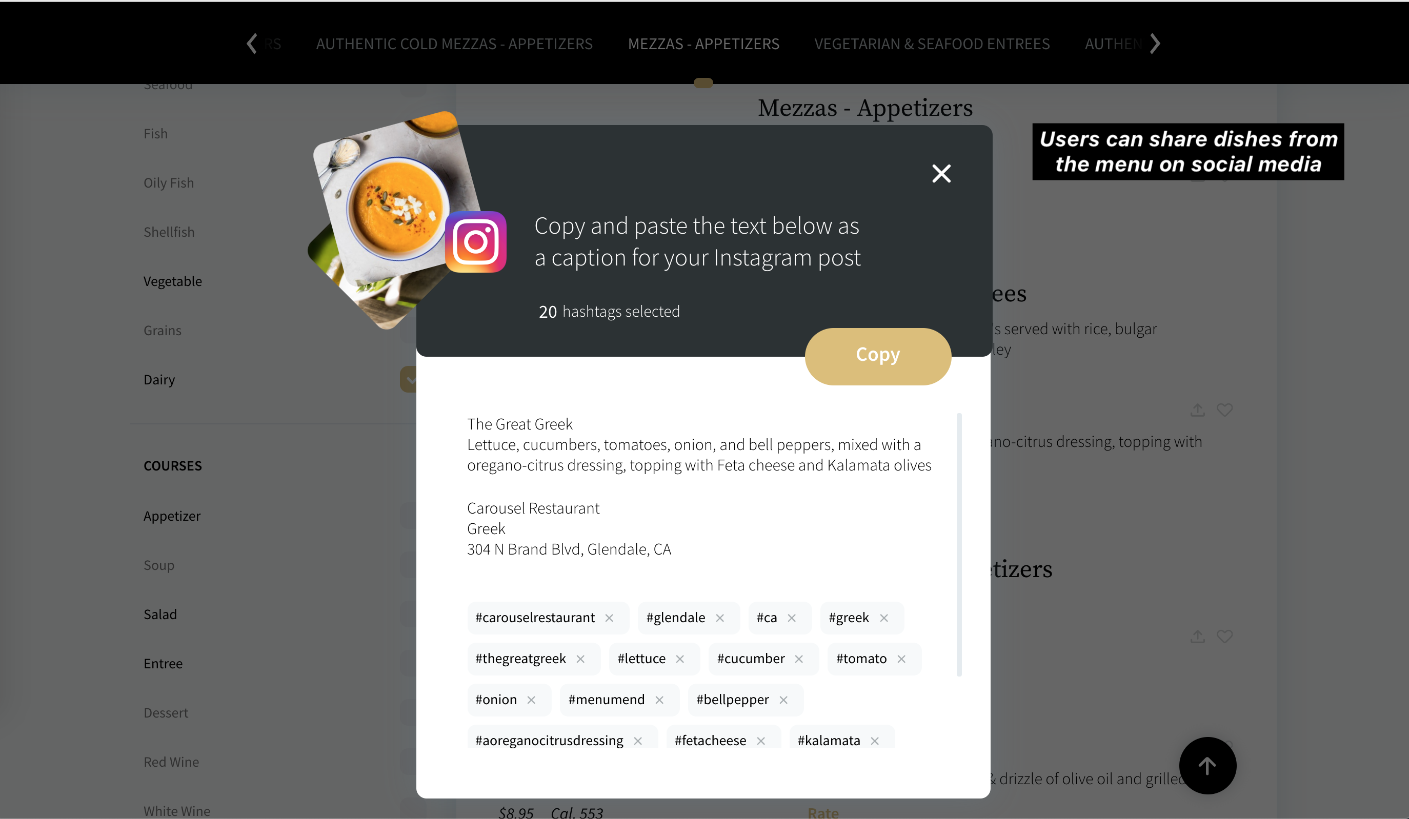 Menumend gallery image