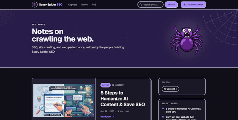 scary_spider_seo screenshot 3