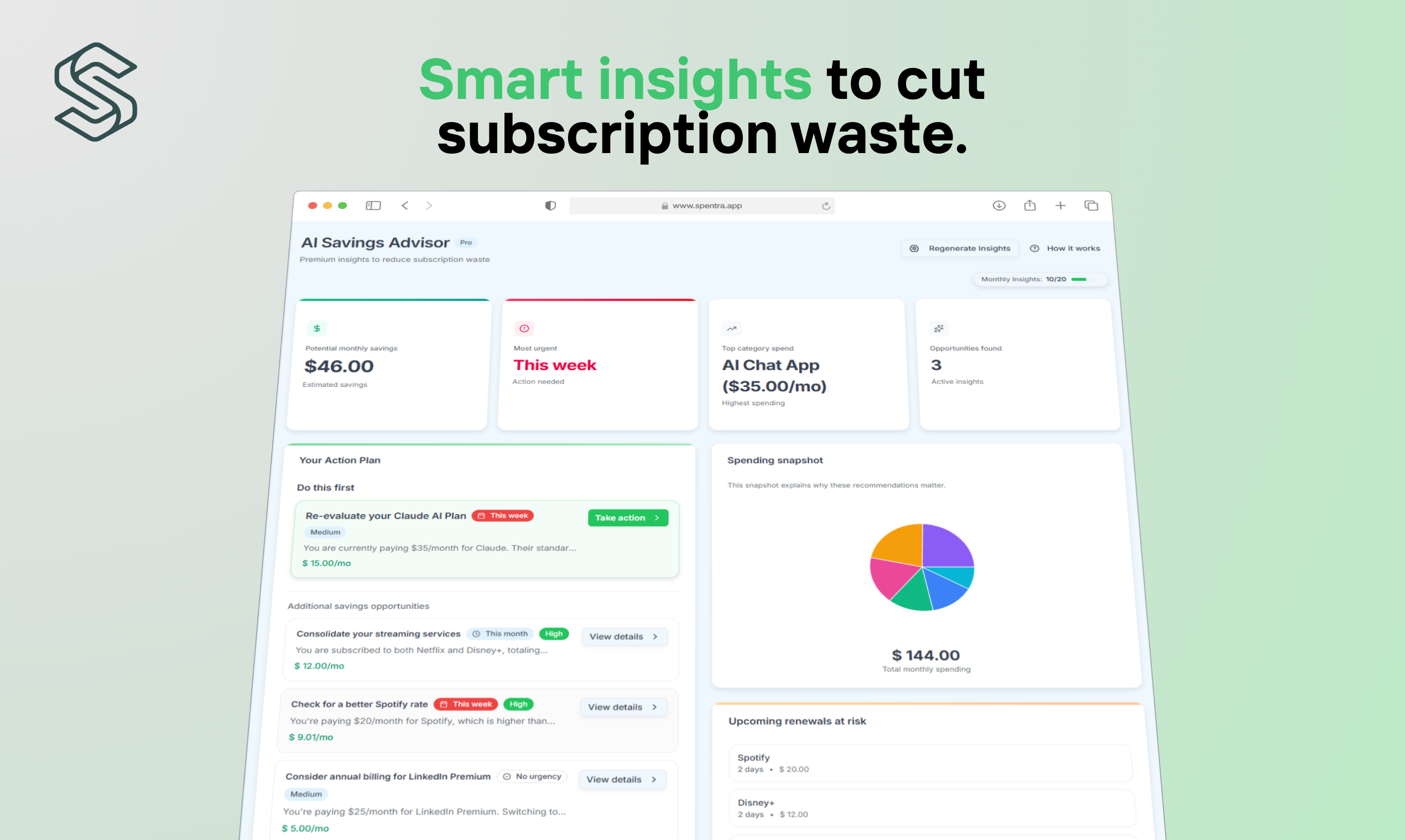 Spentra - Screenshot 4 showing product features and functionality