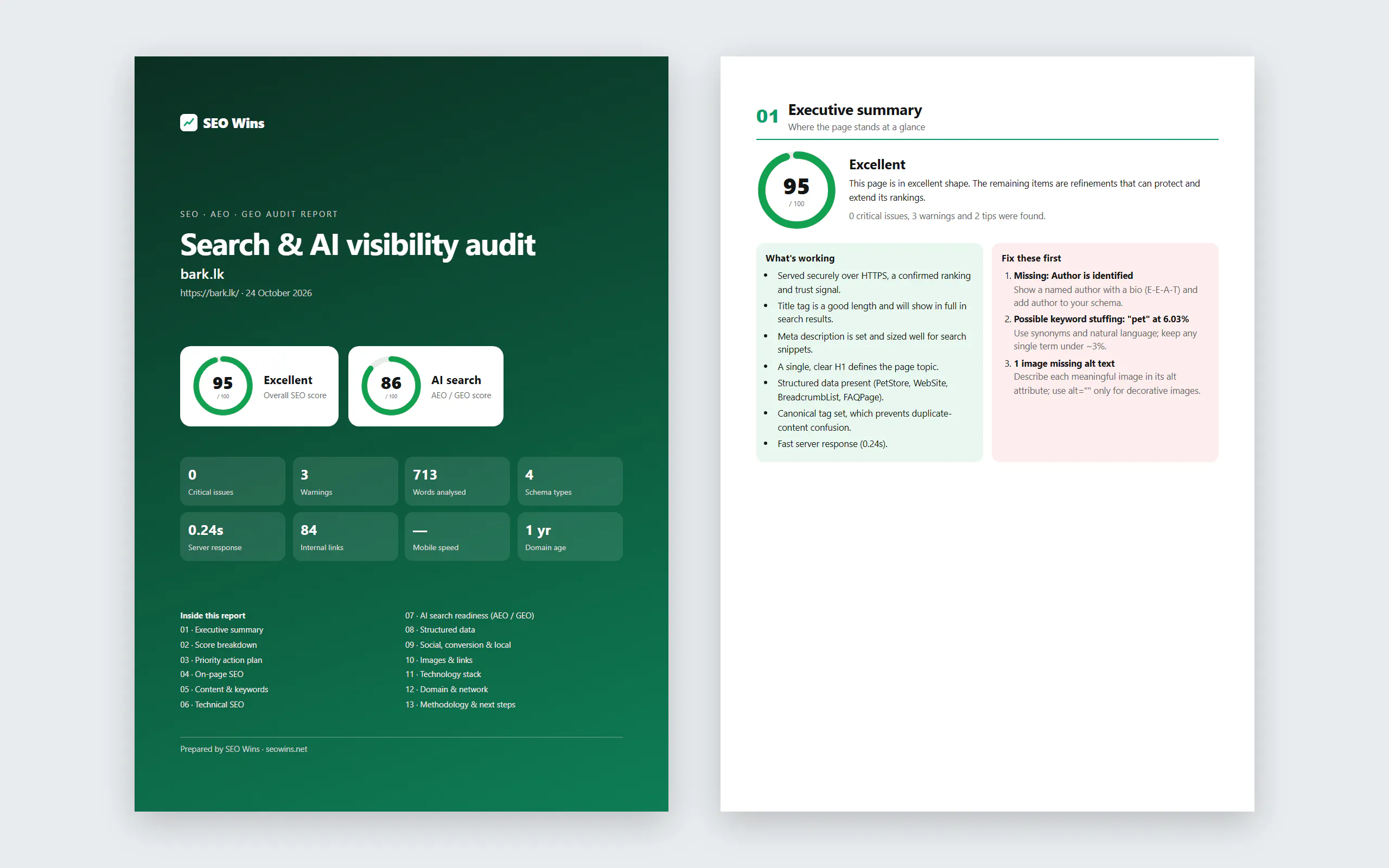 Free SEO Audit Tool gallery image