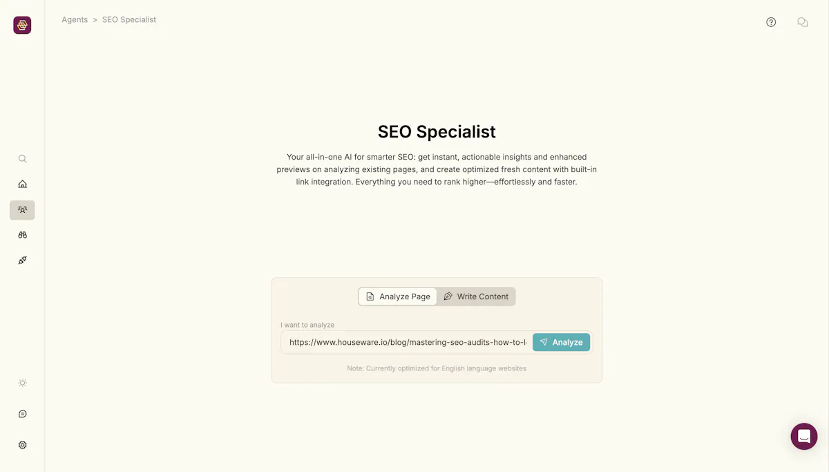 SEO Specialist 2.0