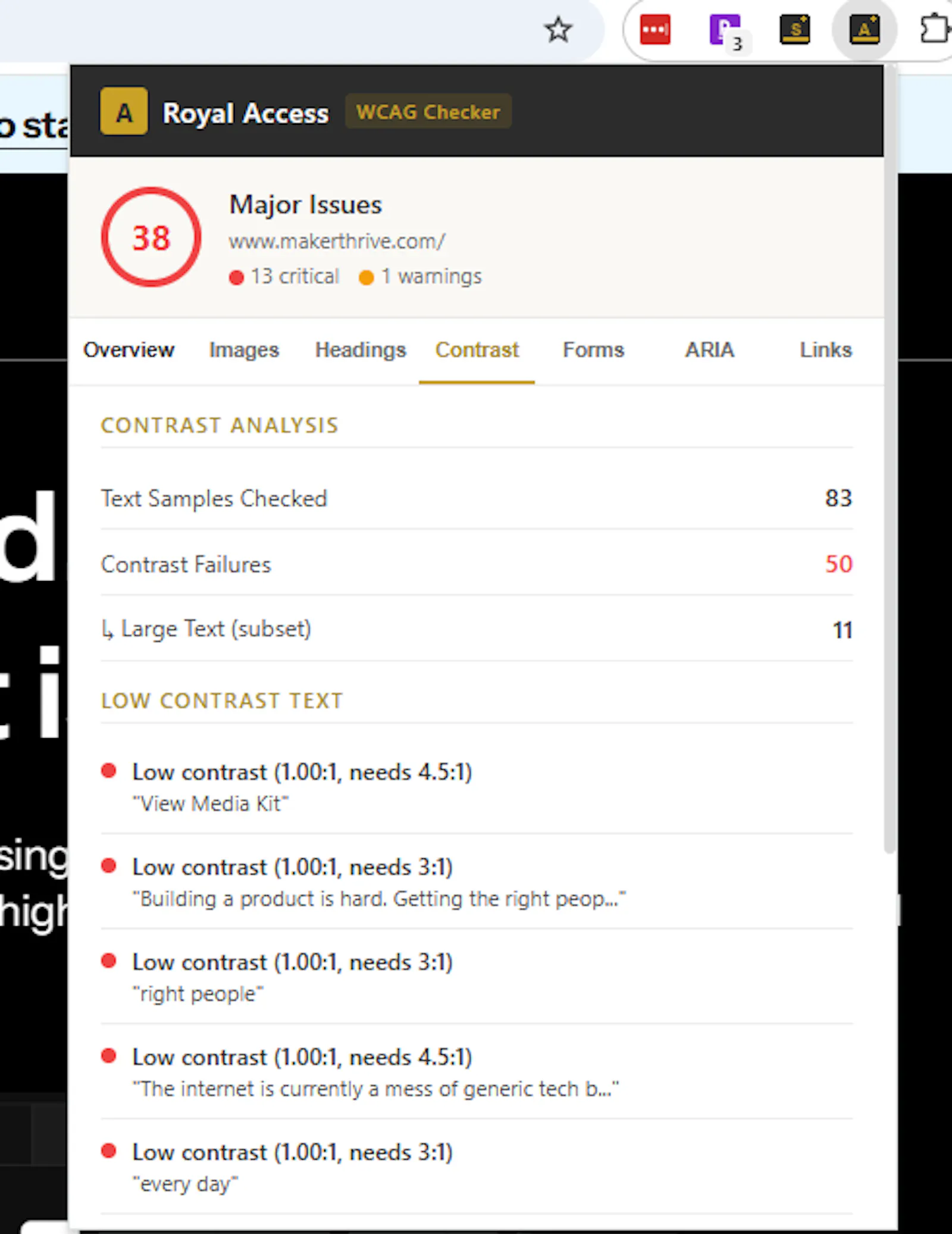 Royal Access Chrome Extension screenshot 6