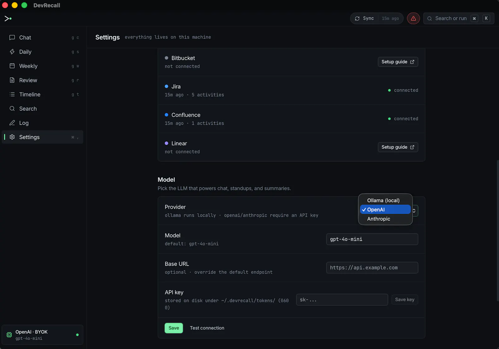 DevRecall screenshot 4