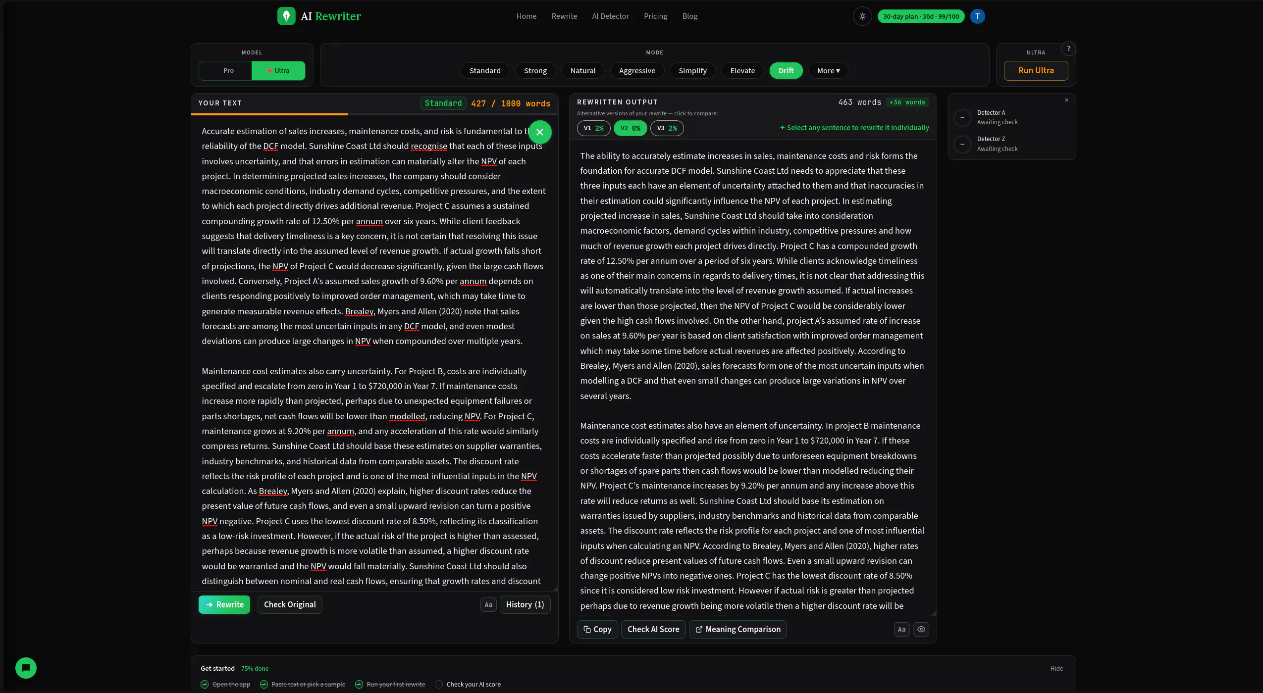 AI Rewriter gallery image