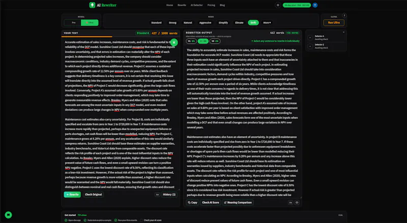 AI Rewriter screenshot 3