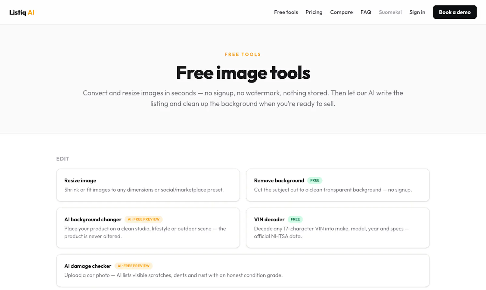 Listiq AI screenshot 2