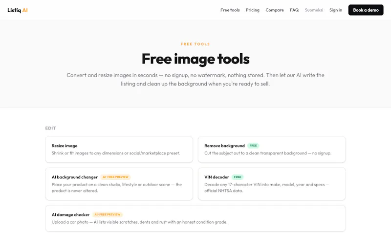 Listiq AI screenshot 2