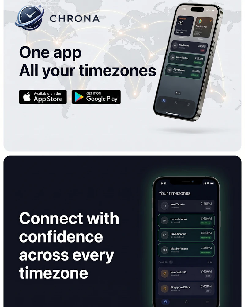 Chrona: Global Time screenshot 1