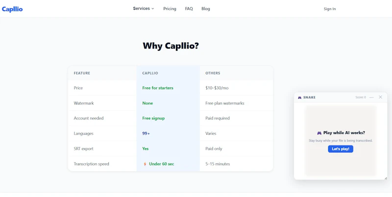 capllio.com screenshot 3