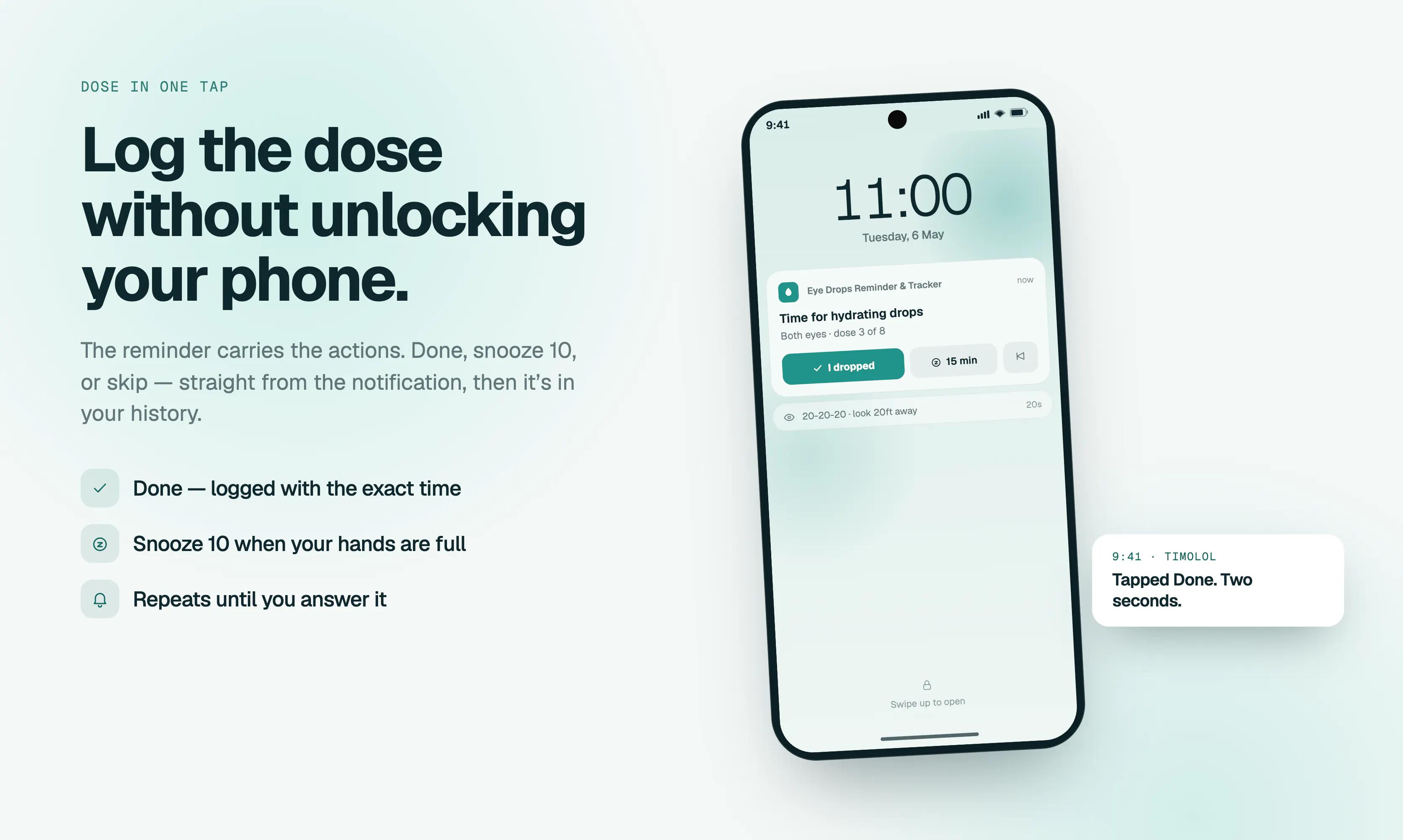 Eye Drops Reminder & Tracker gallery image