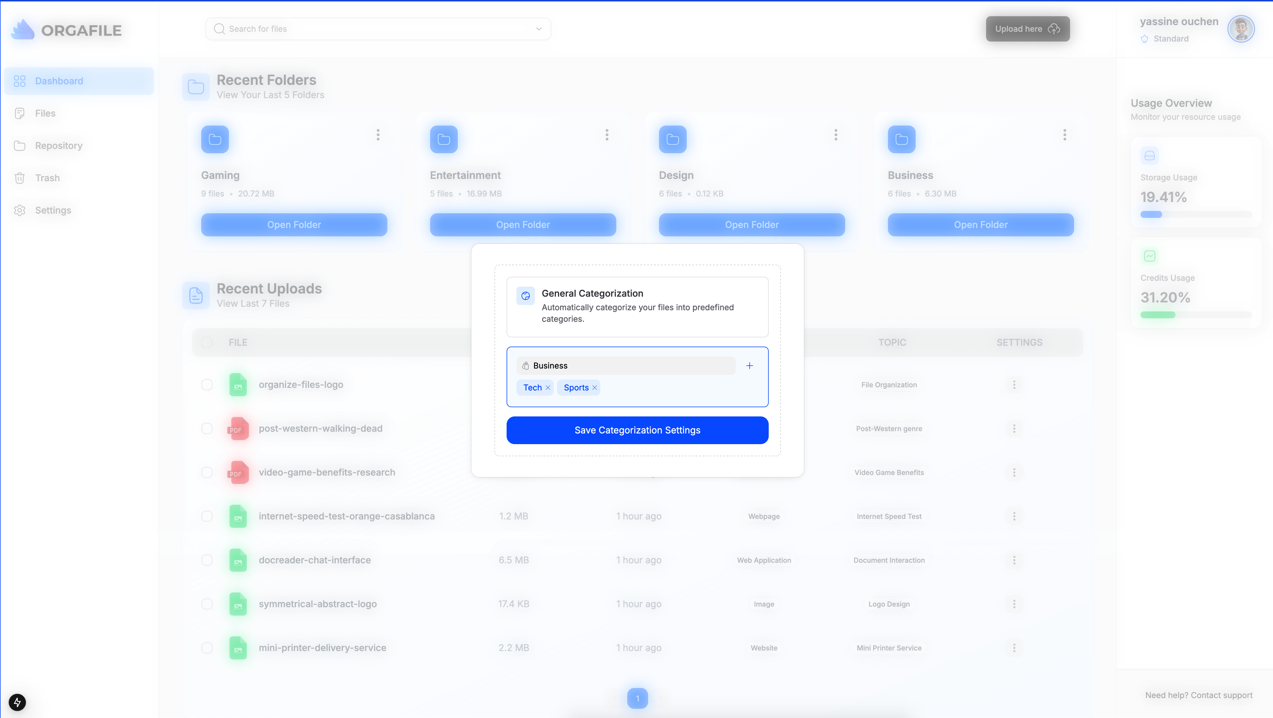 OrgaFile gallery image