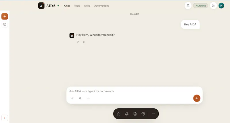 AIDA by Autafy screenshot 3