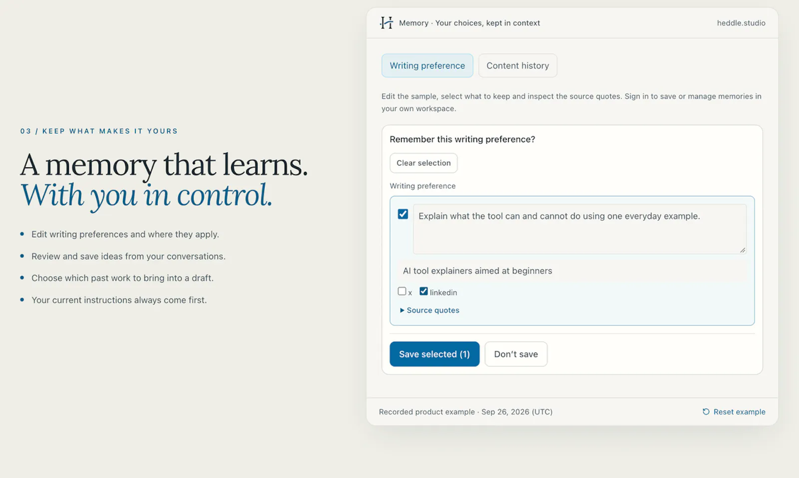 Heddle screenshot 3
