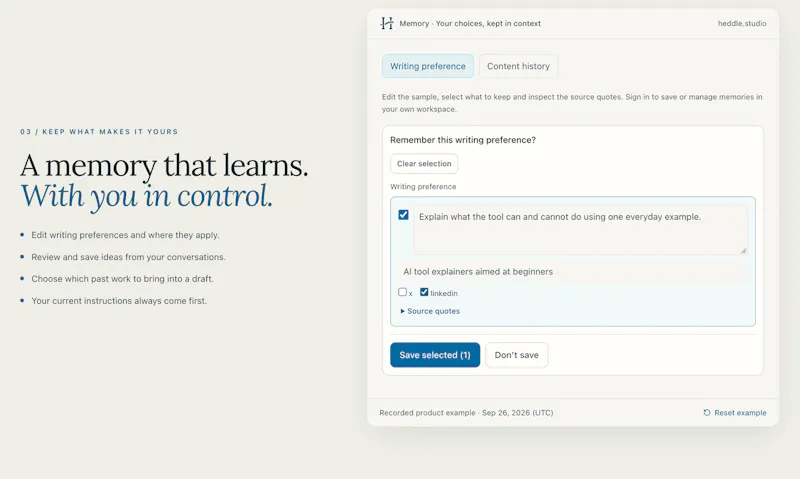 Heddle screenshot 3