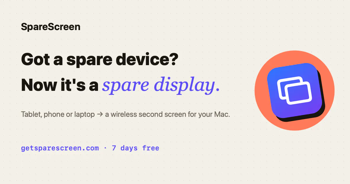 SpareScreen gallery image