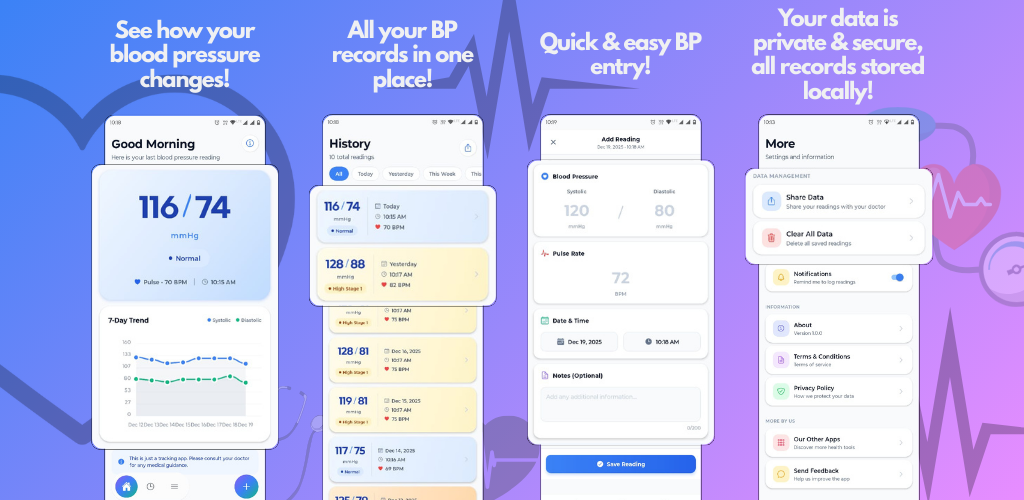 Blood Pressure Tracker gallery image