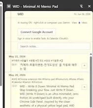 WID(Write It Down) - Minimal AI Memo Pad gallery image