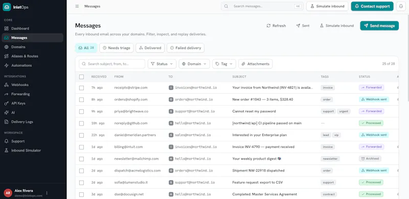 InletOps screenshot 2