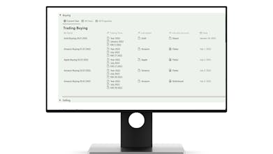 Finance Compass - Notion Trading Journal gallery image
