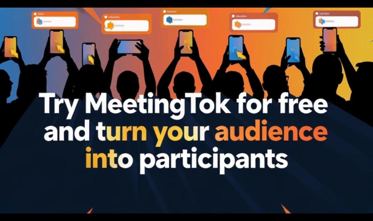 MeetingTok - Screenshot 2 showing product features and functionality
