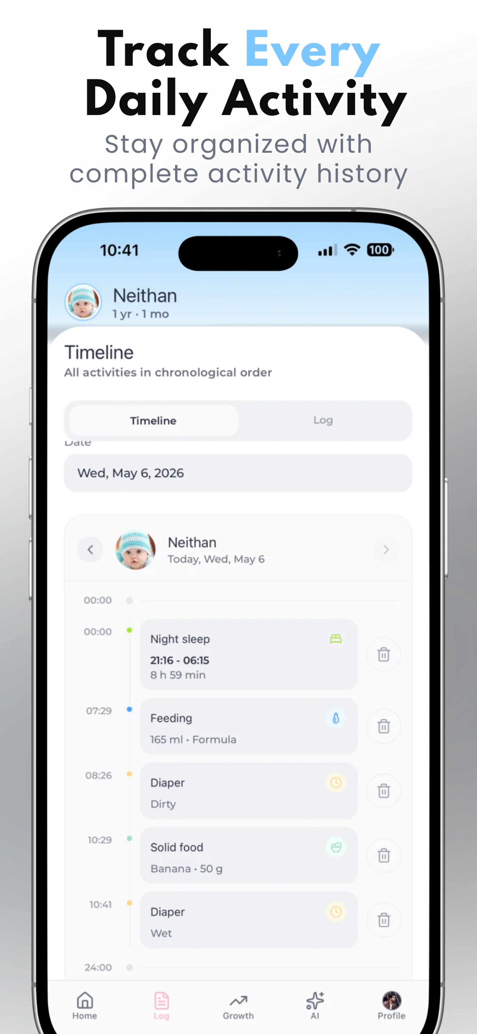 Baby Tracker - Soriva screenshot 4