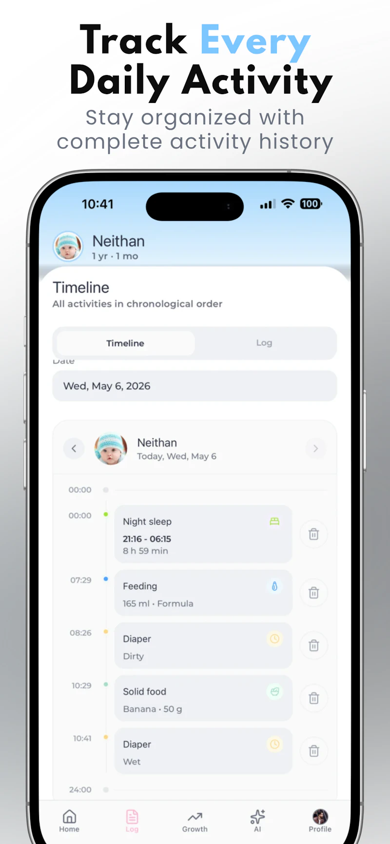 Baby Tracker - Soriva screenshot 4